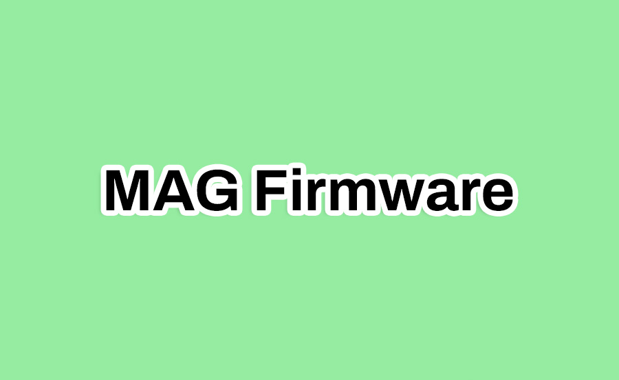 How to Perform a Manual MAG Firmware Update